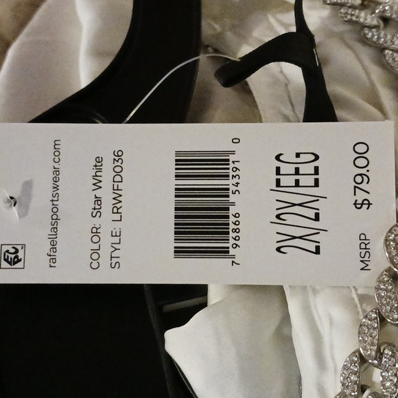 Ella Rafaella Rhinestone Top sz 2XL - Picture 11 of 11